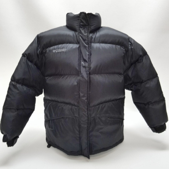 black puffer jacket columbia